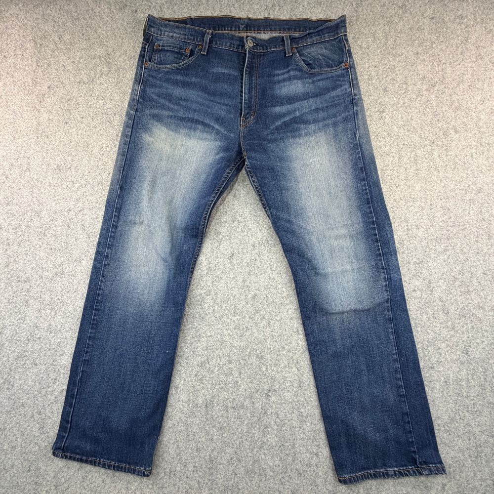 Levis 569 Loose Straight Fit Jeans Mens 36x32 Blue Denim 00569-0298
